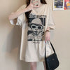 話題沸騰中 レース アバンギャルド 切り替え ホットダイヤモンド 3色選択 半袖Tシャツ＜F-8547＞