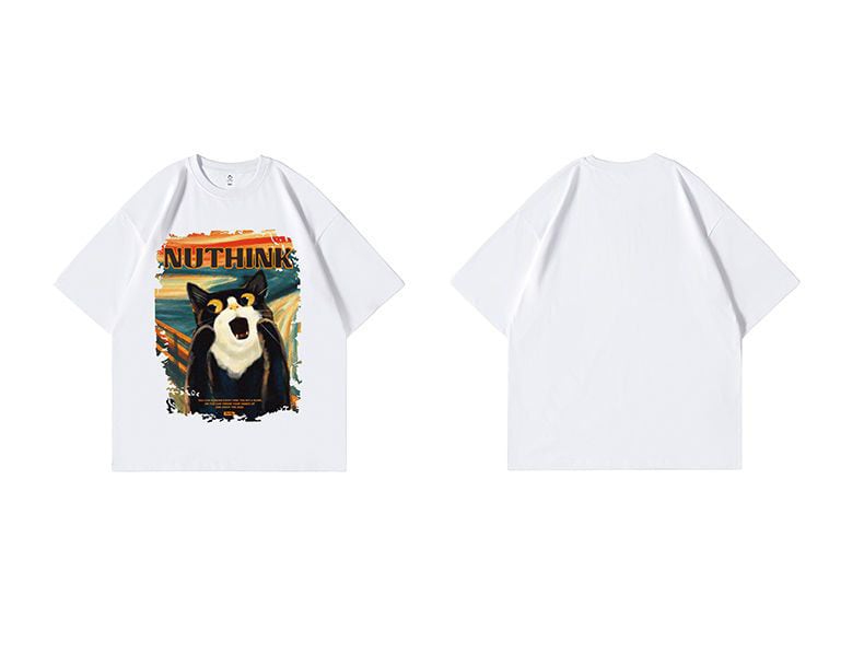 絶対欲しい デザイン性抜群 売り切れ必至 ファッション プリント 4色選択 半袖Tシャツ＜F-9293＞