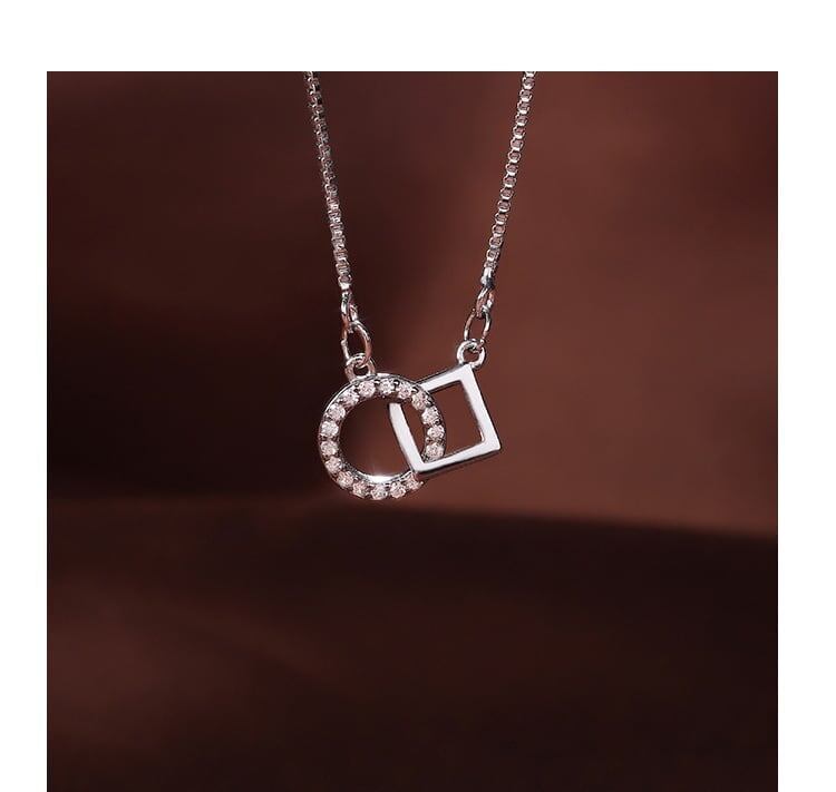 女性力を高める 気質溢れる シンプル ネックレス アクセサリー＜isf-2508＞