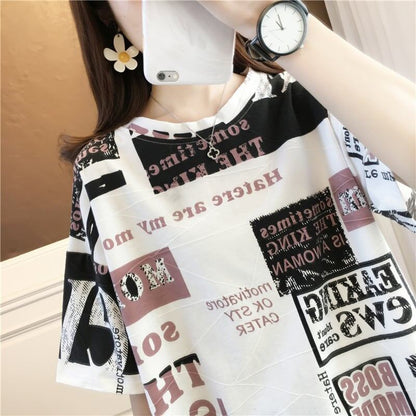 カジュアル   オシャレ度満点 Tシャツ カットソー＜F-2947＞