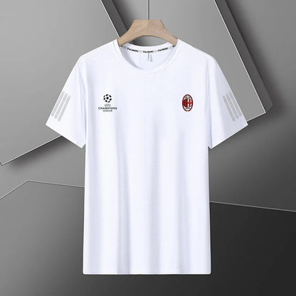 男女兼用 肌触りの良い スポーツ 半袖 Tシャツ F-7065