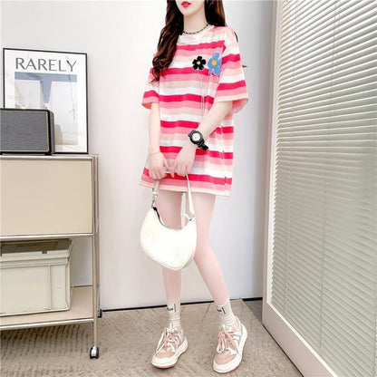 オシャレ度満点   美感いっぱい カットソー＜F-3296＞