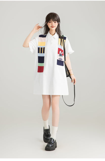 定番シンプル 好感度UP 早い者勝ち カジュアル 全3色 ワンピース ＜F-12039＞