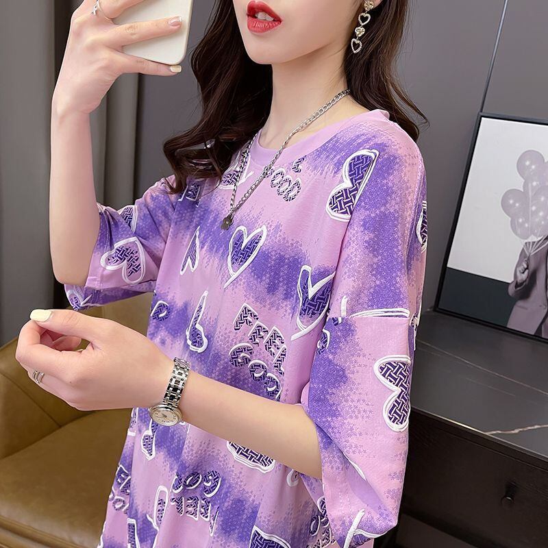 絶対欲しい 個性派 ファッション 上品 半袖シャツ<F-6641>