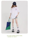 体型カバー シンプル 大人気 半袖 Tシャツ F-13354