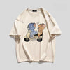 男女兼用 快適 ファッション 半袖 Tシャツ F-13266