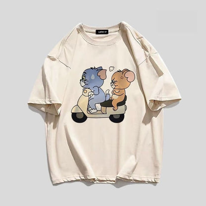 男女兼用 快適 ファッション 半袖 Tシャツ F-13266