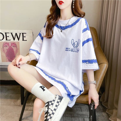 好感度満載   美感いっぱい Tシャツ カットソー＜F-3585＞