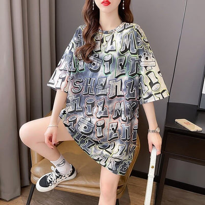 カジュアル   オシャレ度満点 Tシャツ カットソー＜F-3504＞