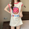 【半額！期間限定！！】超人気 ファッション カジュアル プリント ノースリーブ Tシャツ<F-8487>