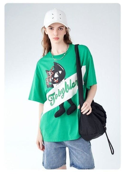 絶対欲しい 絶対流行 今季マストバイ 早い者勝ち カジュアル 2色選択 Tシャツ<F-11658>