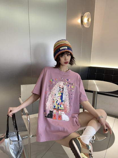 大人の定番   夏の新作 Tシャツ半袖<F-4896>
