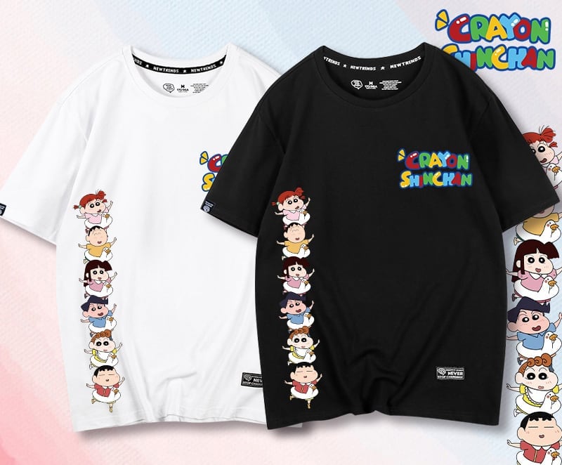 超人気商品 プリントロゴ ユニセックス ゆったり半袖 全6色Tシャツ<F-4897>