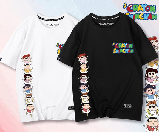超人気商品 プリントロゴ ユニセックス ゆったり半袖 全6色Tシャツ<F-4897>