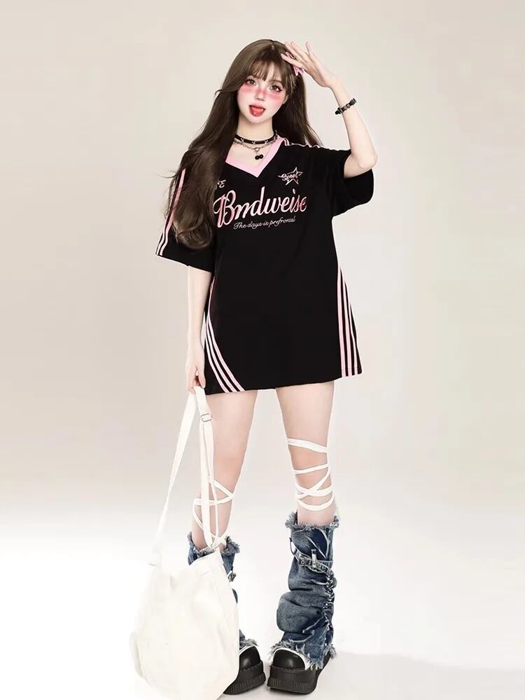 大好評 好感度UP 海外トレンド カジュアル 全3色 半袖 Tシャツ ＜F-11107＞