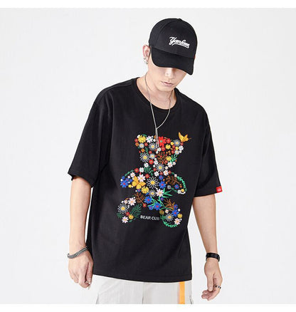 上質 絶対流行 早い者勝ち 早い者勝ち カジュアル 男女兼用 2色選択 Tシャツ<F-11131>