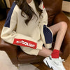 【裹起毛】今季マストバイ 好感度UP 元気いっぱい パーカF-10405