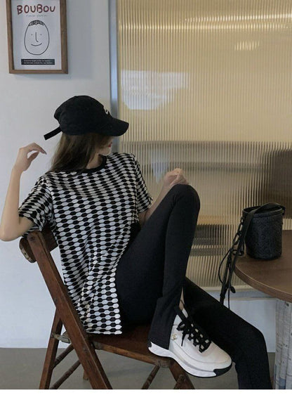 話題沸騰中 存在感抜群 上質 トレンドアイテム 個性派 着心地良い 半袖 Tシャツ <F-9287>