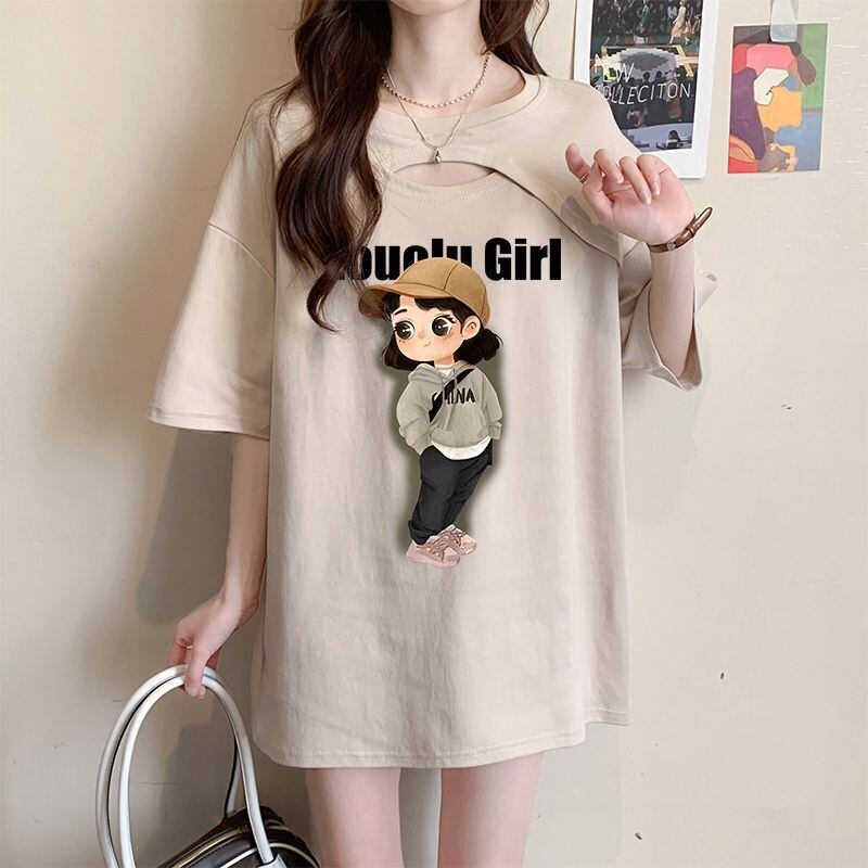 大人可愛い カジュアル キュート 全3色 半袖Tシャツ カットソー ＜F-8602＞