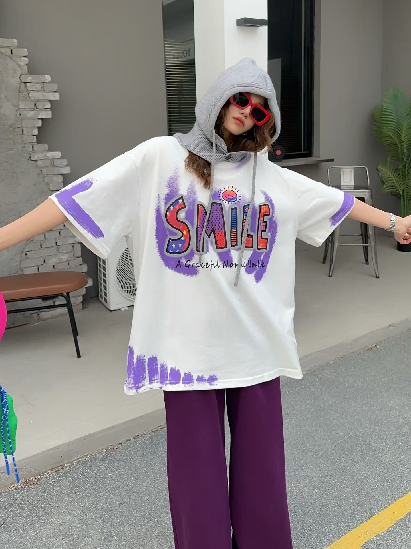おすすめ 好感度UP 美人度アップ カジュアル 全4色 半袖 Tシャツ ＜F-11234＞