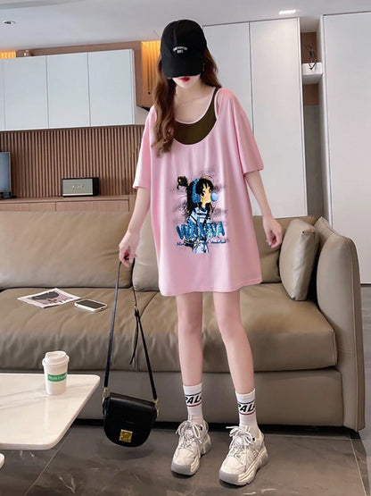 キュート 美人度アップ おすすめ 好感度UP カジュアル 全4色 半袖 Tシャツ ＜F-11157＞