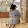 美人度アップ プリント チャーミング Tシャツ カットソー ワンピース＜F-3602＞