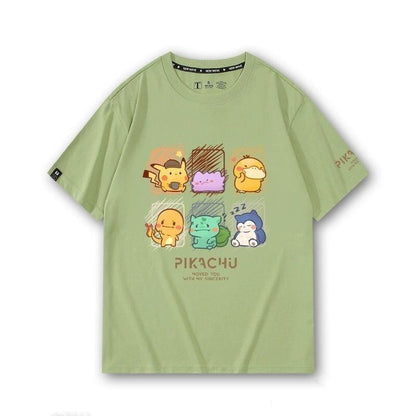 定番シンプル ファッション感満々 着心地良い 全6色 半袖 Tシャツ <F-13070>
