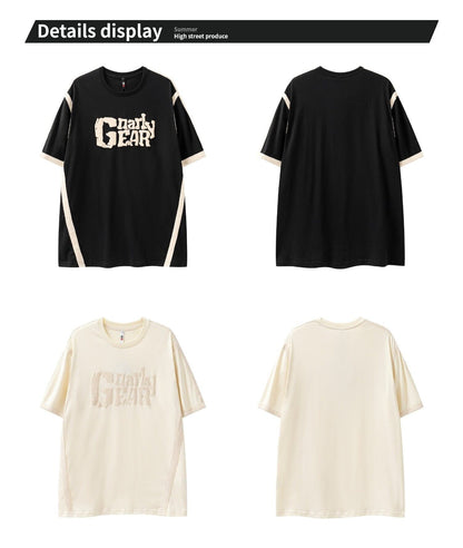 売り切れ必至   人気商品再入荷 半袖Tシャツ 全2色 男女兼用<F-4907>