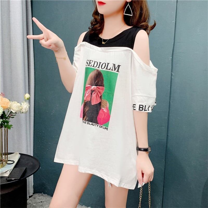 今季大好評   美感いっぱい Tシャツ カットソー＜F-3203＞
