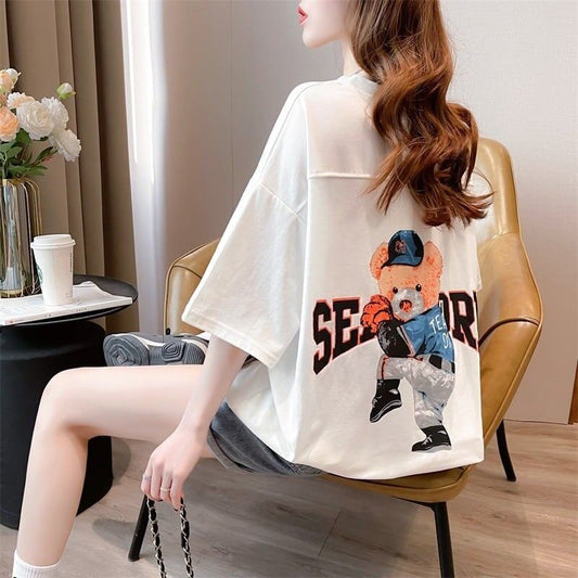 スタイリッシュ   一目惚れ Tシャツ カットソー＜F-3091＞