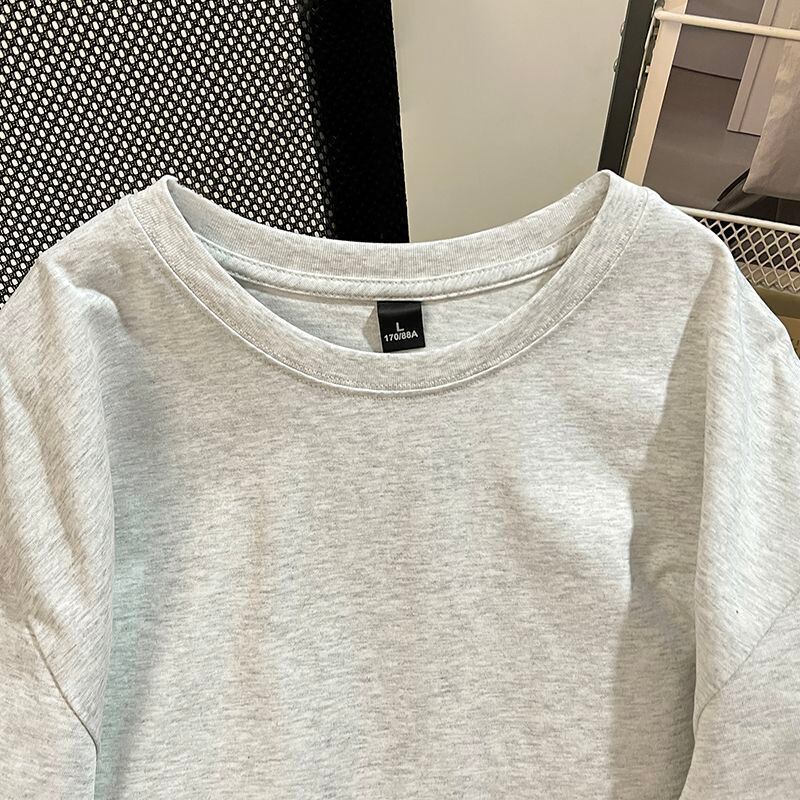 美人度アップ  4色展開 ユニセックス ロゴプリント Tシャツ<F-13049>