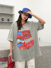 着回し力抜群 海外トレンド 定番シンプル 好感度UP カジュアル 全3色 半袖 Tシャツ ＜F-11226＞