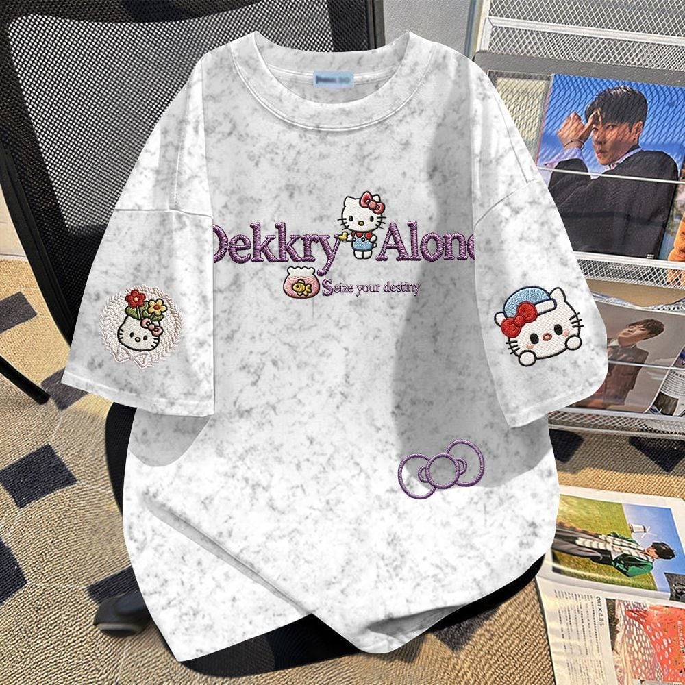 男女兼用 プリント 大人気 ファッション 半袖 Tシャツ F-13280