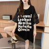 ファッション 切り替え 個性派 プリント 3色選択 半袖Tシャツ＜F-8548＞