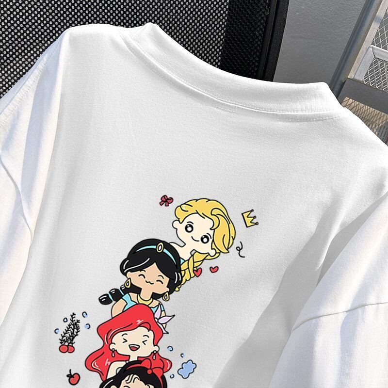 新商品 カジュアル 定番シンプル プリント 全6色 半袖TシャツF-8767
