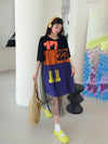 大活躍 売れ筋 おすすめ 絶対流行 早い者勝ち カジュアル 2色選択 Tシャツ<F-11371>