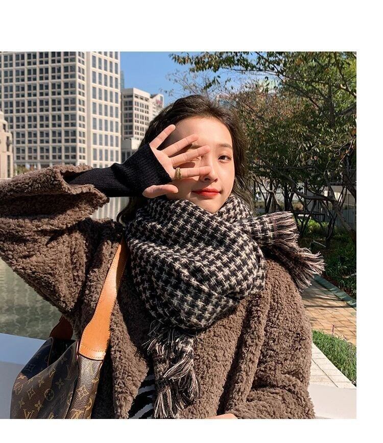 定番   千鳥格子