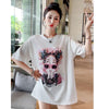 【半額！期間限定！！】大人可愛い上質 キュートプリント カジュアル 半袖Tシャツ＜F-8593＞