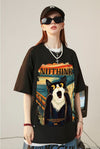 絶対欲しい デザイン性抜群 売り切れ必至 ファッション プリント 4色選択 半袖Tシャツ＜F-9293＞