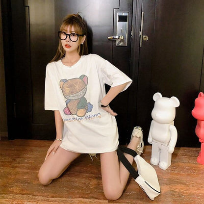 個性的なデザイン   一目惚れ Tシャツ カットソー＜F-3481＞
