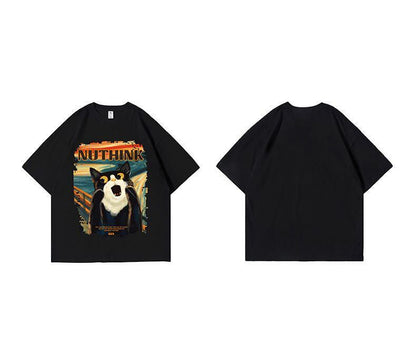 絶対欲しい デザイン性抜群 売り切れ必至 ファッション プリント 4色選択 半袖Tシャツ＜F-9293＞