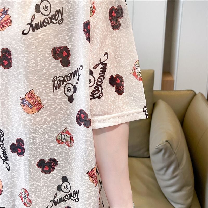 【半額！期間限定！！】売り切れ必至 アバンギャルド カジュアル プリント 半袖Tシャツ＜F-8577＞