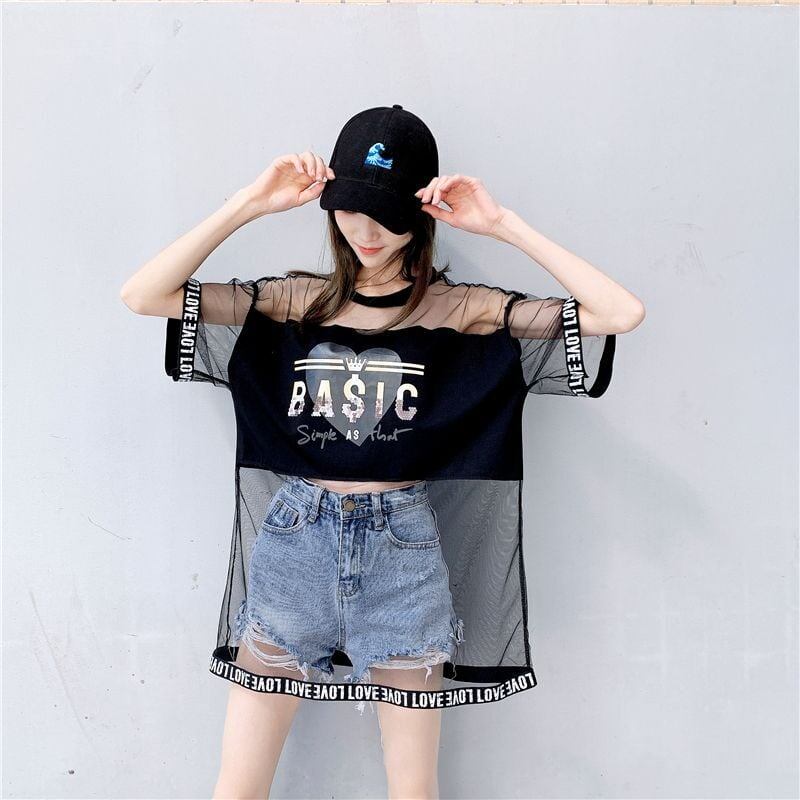 売り切れ必至   個性派 ゆったり半袖 Tシャツ全4色 ＜F-8157＞