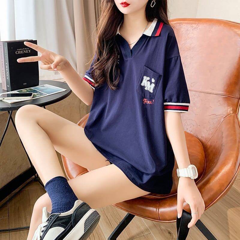 オシャレ度満点   カジュアル Tシャツ カットソー＜F-3593＞