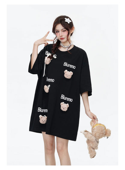 期間限定 ファッション 着回し力抜群 ゆったり 男女兼用 全3色 半袖Tシャツ＜F-9065＞