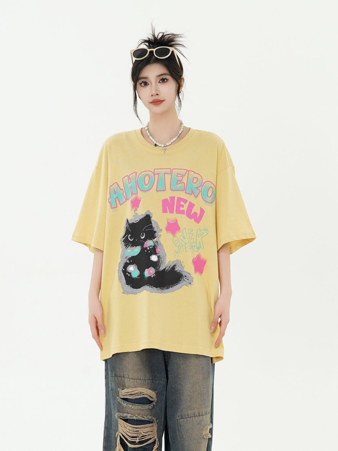 絶対欲しい 好感度UP 海外トレンド カジュアル 全3色 半袖 Tシャツ ＜F-11101＞