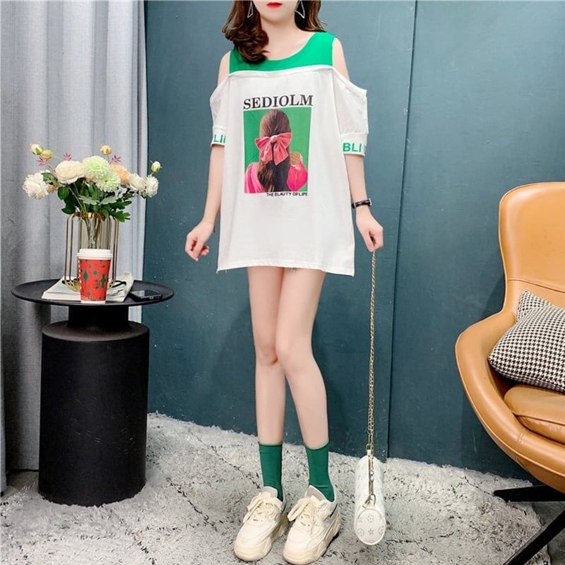 今季大好評   美感いっぱい Tシャツ カットソー＜F-3203＞
