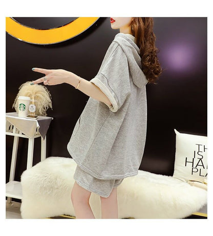 ベストセラーアイテム！ ファッション 肌触り抜群 カジュアル 半袖 Tシャツ ショートパンツ セットアップ ＜F-9109＞