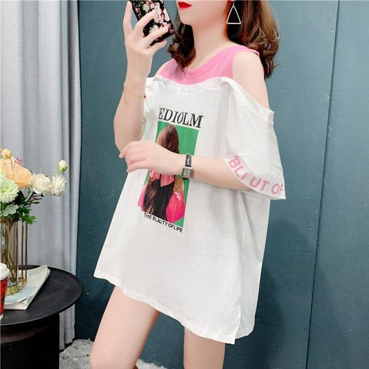 今季大好評   美感いっぱい Tシャツ カットソー＜F-3203＞