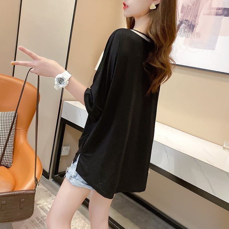 着心地抜群   女性力を高める Tシャツ カットソー＜F-3094＞